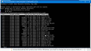 Using TestDisk to recover Files [upl. by Poole]