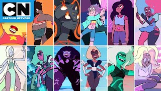 Top Gem Fusions  Steven Universe  Cartoon Network [upl. by Anrahs]