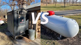 Wood Boiler VS Propane [upl. by Lisabet772]