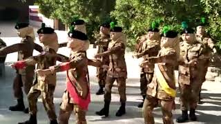 Girls cadet drill training at Girls Cadet College Jhang [upl. by Bundy]