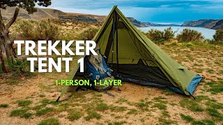 Trekker Tent 1 Ultralight and Adaptable  River Country Products [upl. by Aneeg421]