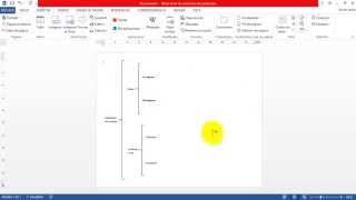 Cómo hacer un cuadro sinóptico en Office Word 2013 [upl. by Etna]