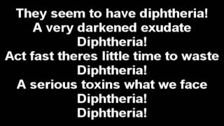 Diphtheria adapted from quotDisturbiaquot by Rihanna with LYRICSavi [upl. by Pero]