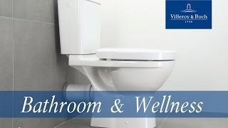 How to install  Floorstanding WC  Villeroy amp Boch [upl. by Rotsen]