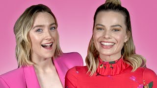 Saoirse Ronan And Margot Robbie Interview Each Other [upl. by Kaz253]