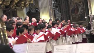 Adeste Fideles  Sistine Chapel Choir [upl. by Attekal]