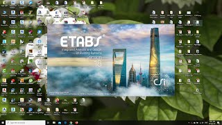 How to install ETABs v18 [upl. by Asilrac]