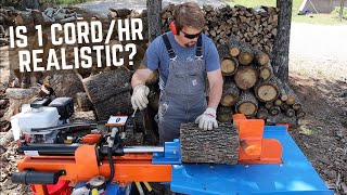 Log Splitter 1 Hour Test  Eastonmade Ultra [upl. by Lemej]