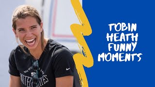 Tobin Heath Funny Moments [upl. by Dnaltroc]