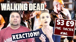 The Walking Dead  S3 E9 The Suicide King  Reaction  Review [upl. by Bonine]