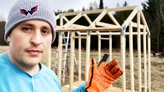 A Shed You Can Build in a Few Hours Timelapse 2x4 Basics EZ Shed Build [upl. by Ulrica570]