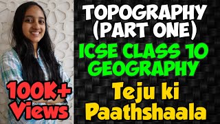 Understand Topo sheets on Teju ki Paathshaala  ICSE Class 10 Geography Part One [upl. by Analihp800]