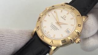 Omega Constellation 18K Gold  Automatic Watch  1681201  1681201  Chronometre  Calibre 1120 [upl. by Preston]