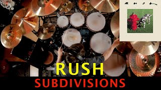 Rush  Subdivisions DRUM COVER [upl. by Ahsirk]