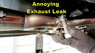 The Way I Fix Leaky Exhaust Band Clamps Flanges Flares Donut Gaskets Slip Joints Seal Anything [upl. by Onairam]