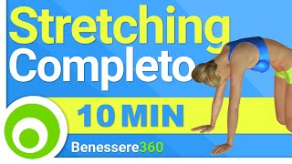 Stretching Completo Total Body Esercizi di Allungamento Muscolare a Casa [upl. by Trutko]