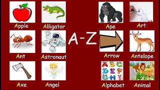 Expand Your Vocabulary AZ Word Journey Learn English from A to Z with Pictures  Kids Videos [upl. by Eineeuq]