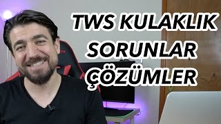 TWS Bluetooth Kulaklık SORUNLAR→ÇÖZÜMLER nasıl kullanılır ve eşleştirilir [upl. by Godbeare]