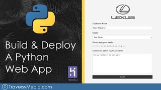 Build amp Deploy A Python Web App  Flask Postgres amp Heroku [upl. by Tarton]