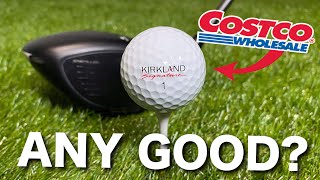 The COSTCO Golf Ball  Kirkland Signature Review [upl. by Sherris]