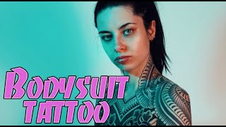 Body suit tattoo final session [upl. by Ocirled]