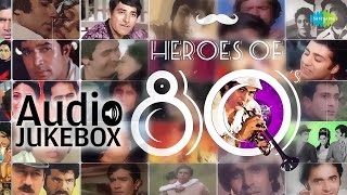 Best of 80s Hindi Songs  Evergreen Hindi Songs Jukebox  Bollywood Heroes Special [upl. by Rogozen]