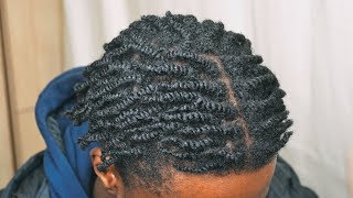 How Get Two Strand Twist With Natural Hair [upl. by Sharl]