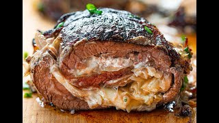 Cheesy Stuffed Flank Steak [upl. by Tonry]