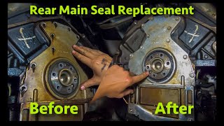 Rear Main Seal Replacement  EASY [upl. by Margo]