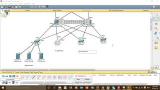 How to Configure VLANVTPSTPEtherchannelHSRPOSPF [upl. by Nennarb]