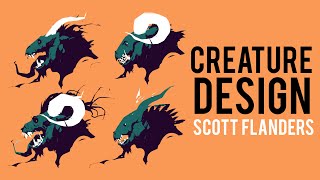 Creature Design with Scott Flanders  Lightbox Expo Demo [upl. by Wendell609]