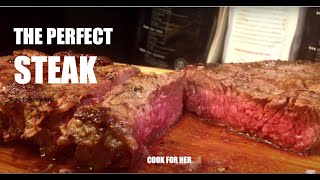 HOW TO COOK THE PERFECT STEAK IN THE OVEN [upl. by Buckingham]