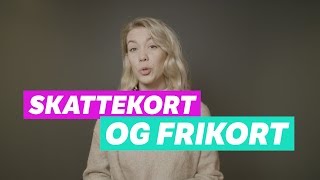 Skattekort og frikort  hva er greia [upl. by Constance572]