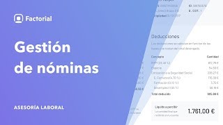 💼 Gestión de nóminas Software de RRHH [upl. by Garnes369]