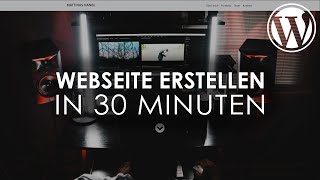 WORDPRESS One Page Website erstellen in 30 MINUTEN  Tutorial Deutsch mit BOOTSTRAP und LIVECANVAS [upl. by Rhoads]