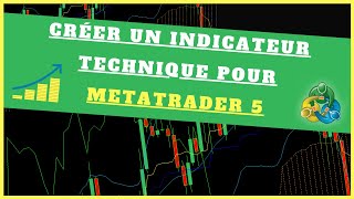 MT5  Créer un indicateur technique [upl. by Earezed]