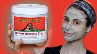 AZTEC SECRET HEALING CLAY MASK REVIEW DR DRAY [upl. by Carlynne]