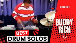 The Best BUDDY RICH Drum Solos EVER [upl. by Akiras]