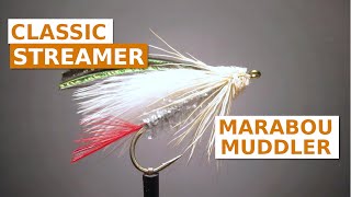 Fly Tying the Marabou Muddler Classic Streamer Fly Pattern [upl. by Ived294]