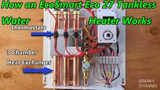 How the EcoSmart ECO 27 Electric Tankless Water Heater Works [upl. by Cheslie2]