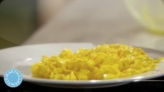 Fluffy Scrambled Eggs  Martha Stewart [upl. by Malaspina]