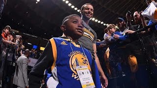 When a 6YearOld Meets Stephen Curry [upl. by Dorian]