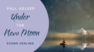 Soul Healing Music  Fall Asleep under the New Moon  Empower Your Intentions with Relaxing Music [upl. by Iahc378]