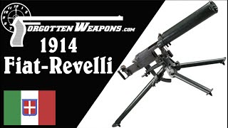 Italys WW1 Heavy Machine Gun FIATRevelli Modello 1914 [upl. by Eiramlehcar]