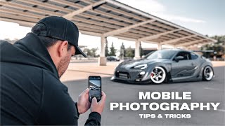 iPhone Car Photography Tips and Tricks  How to use your Settings Composition and Backgrounds [upl. by Atterual]