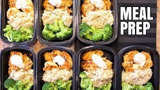 How To Meal Prep  CHICKEN 7 Meals350 Each [upl. by Eirrotal]