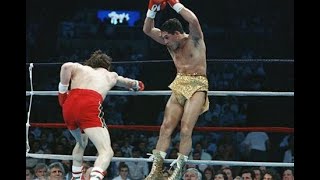 Hector Macho Camacho vs Ray Boom Boom Mancini Highlights [upl. by Kirat824]