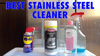 How to Clean Best Stainless Steel Appliances Cleaner [upl. by Raymund]