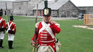 Musket Demonstration at Fort Niagara [upl. by Maurilla944]