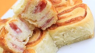 Torta di rose con prosciutto e scamorza  Ricetta di Fidelity Cucina [upl. by Sennahoj]